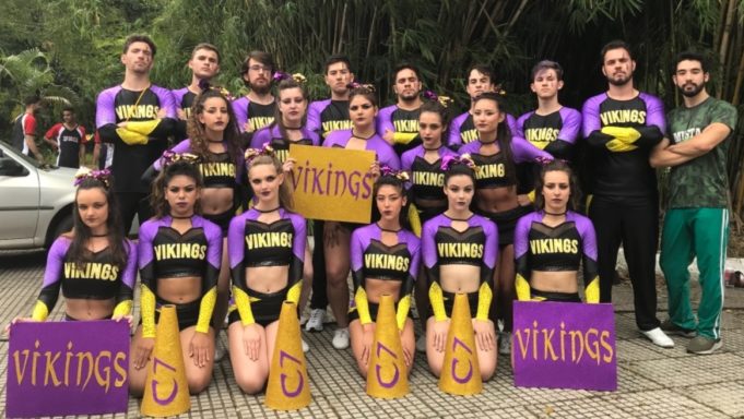 Agradecimento da equipe Vikings Cheerleading pelas conquistas de 2018