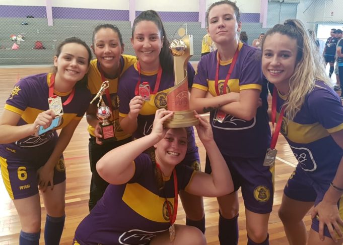 Futsal feminino da AC7 venceu a Liga UESA neste domingo