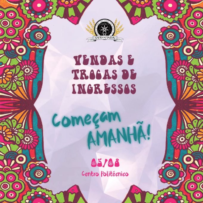 Vendas e trocas de ingressos da Cervejada do C7 começam nesta segunda-feira. Não perca!