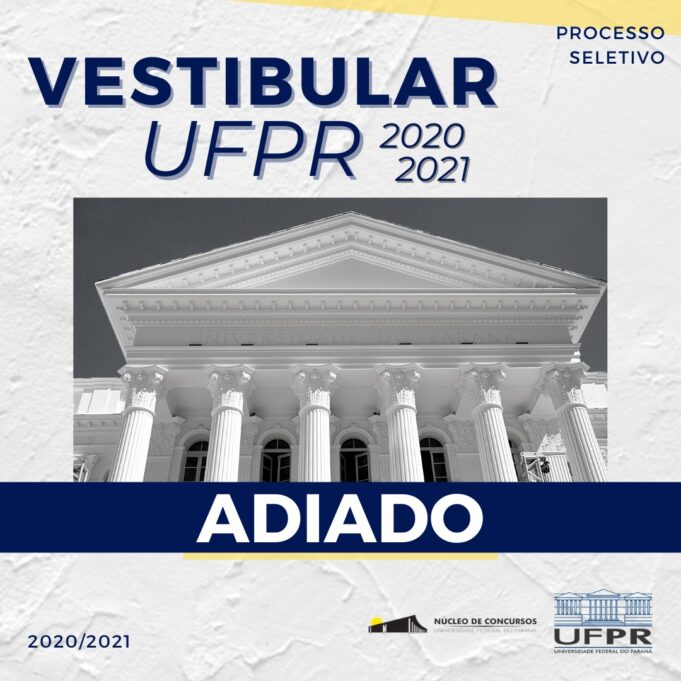 Vestibular UFPR ADIADO