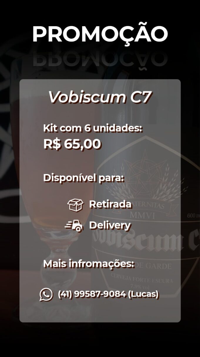 Promoção de Vobiscum!